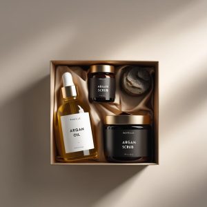 Coffret Rituel Hammam à l’Argan – Vanille, Musc Blanc & Jasmin image produit 2